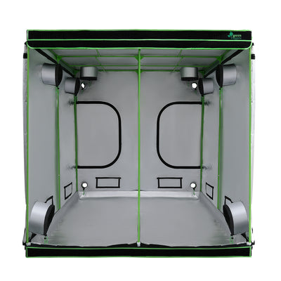 Green Fingers Grow Tent 200x200x200CM Hydroponics Kit Indoor Plant Room System