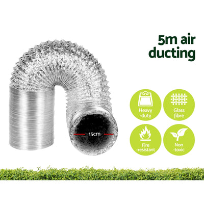 Green Fingers Grow Tent Light Kit 120x120x200CM 1200W LED 6" Vent Fan,Green Fingers Grow Tent Light Kit LED 1200W Full Spectrum 6" Vent 120x120x200CM