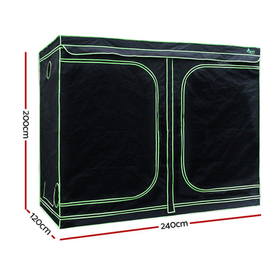 Green Fingers Grow Tent Light Kit 240x120x200CM 2000W LED 6" Vent Fan,Green Fingers Grow Tent Light Kit LED 2000W Full Spectrum 6" Vent 240x120x200CM