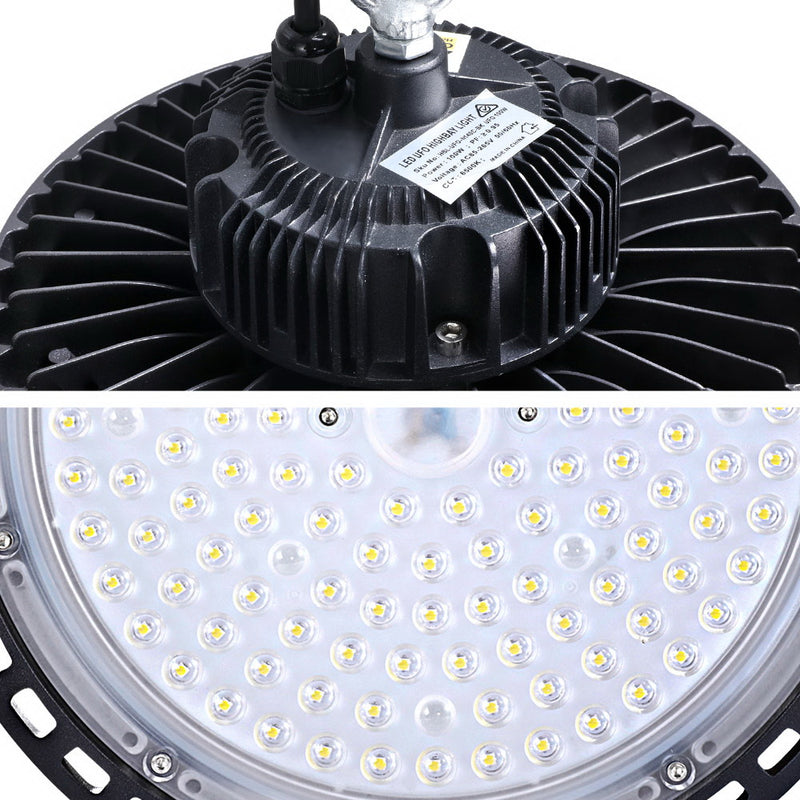 Leier LED High Bay Lights 100W UFO Industrial Workshop Warehouse Factory Lamp