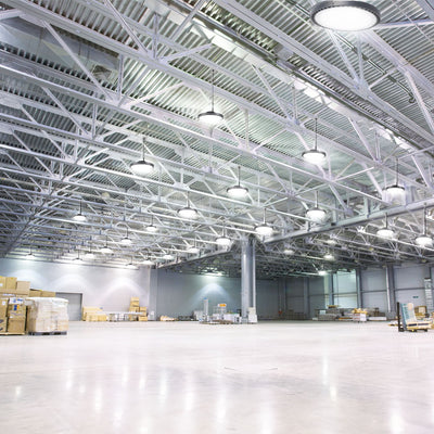 Leier LED High Bay Lights 100W UFO Industrial Workshop Warehouse Factory Lamp