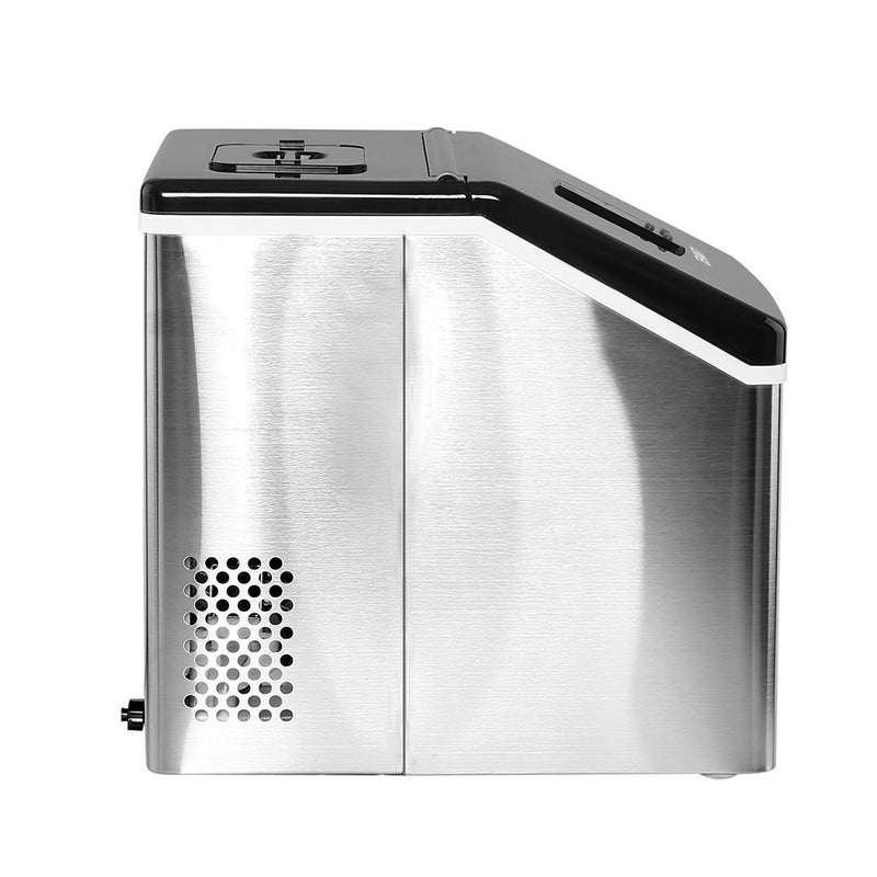 Devanti 18kg Ice Maker Machine Stainless Steel