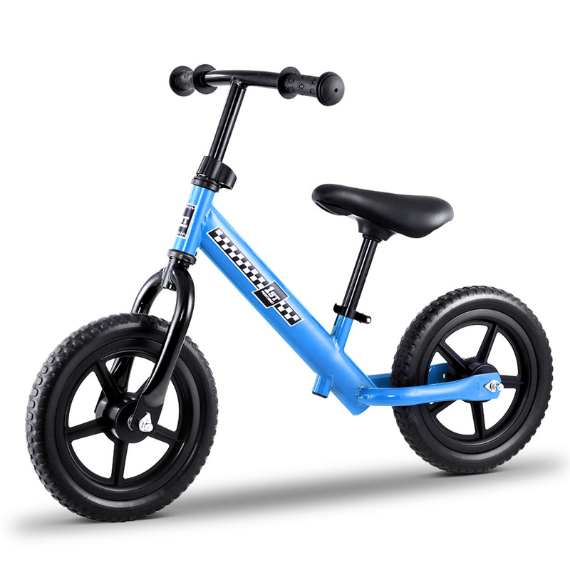 Rigo Kids Balance Bike Ride On Toys Push Bicycle Wheels Toddler Baby 12" Bikes Blue