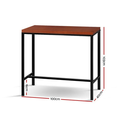 Artiss Alex Bar Table 100CM Rectangular