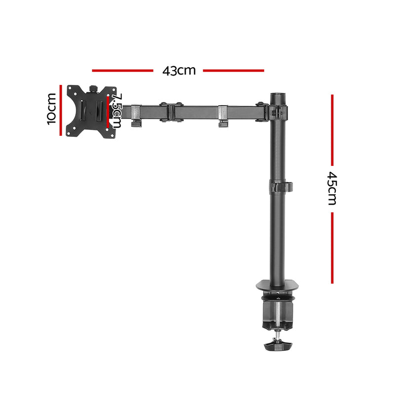 Artiss Monitor Arm Dual Desk Mount Screen Bracket Holder