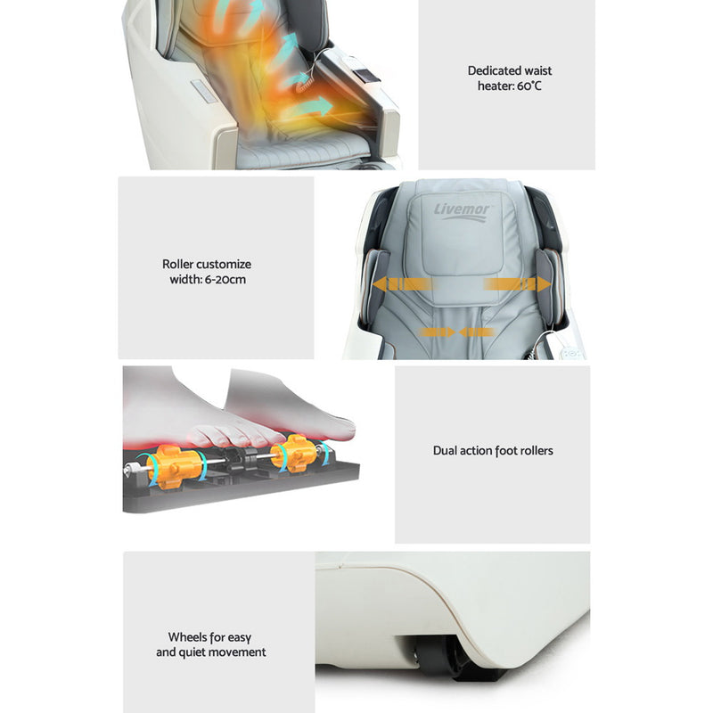 Hestia Massage Chair Electric Recliner SL-track Massager
