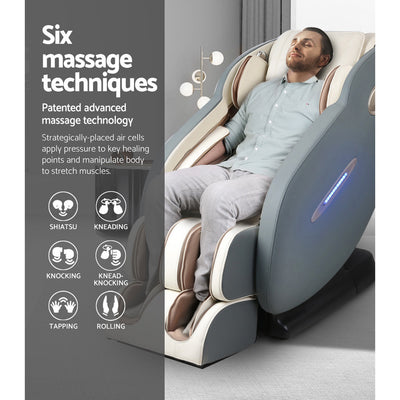 Ozeni Livemor Massage Chair Electric Recliner Massager Grey