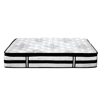 Giselle Bedding 34cm Mattress Euro Top Pocket Spring Queen