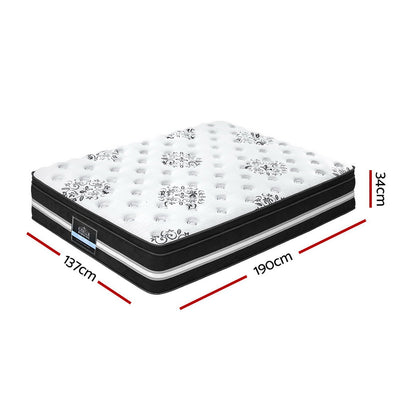 Giselle Bedding 34cm Mattress Cool Gel Memory Foam Double