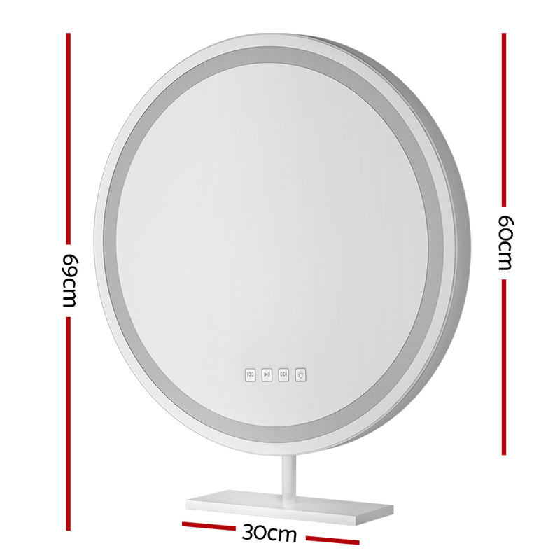 Embellir Makeup Mirror with Light Bluetooth LED Hollywood Vanity Mirrors 60CM