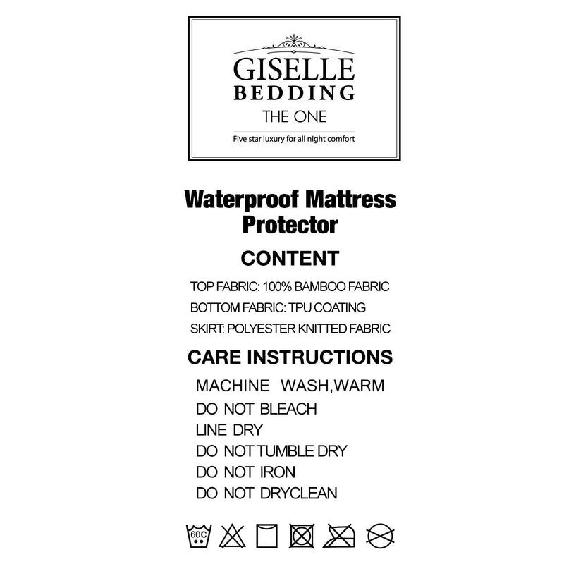 Giselle Bedding Mattress Protector Queen