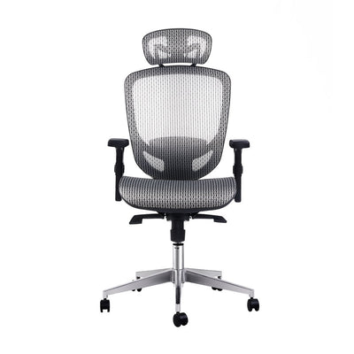 Artiss Office Chair Gaming Chair Computer Chairs Mesh Net Seating Grey