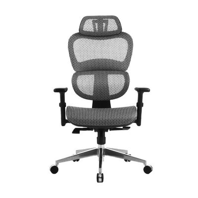 Artiss Office Chair Computer Gaming Chair Mesh Net Seat Grey