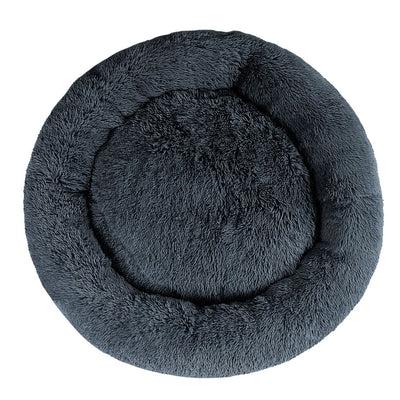 Pet Bed For Dogs & Cats Extra Large 110cm - Dark Grey