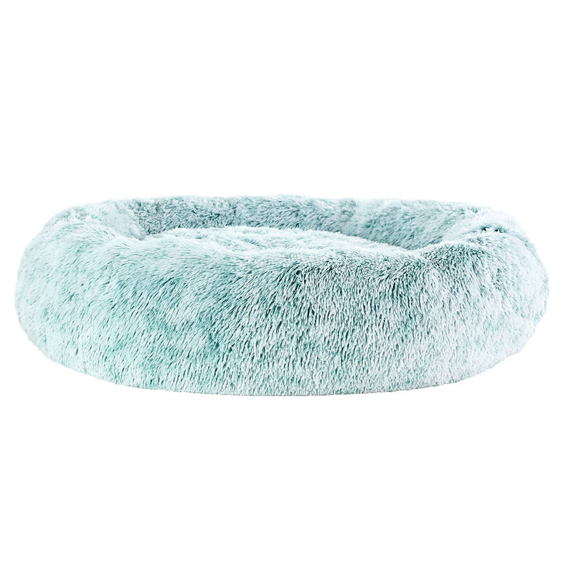 i.Pet Pet bed Dog Cat Calming Pet bed Extra Large 110cm Teal Sleeping Comfy Washable