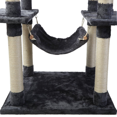 i.Pet Cat Tree 184cm Tower Scratching Post Scratcher Wood Trees Condo Bed House