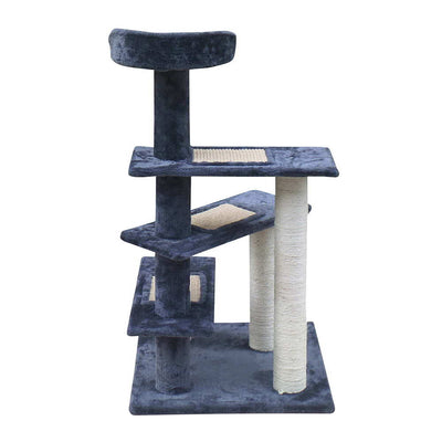 i.Pet Cat Tree 100cm Scratching Post Scratcher Tower Wood Condo House Trees Bed