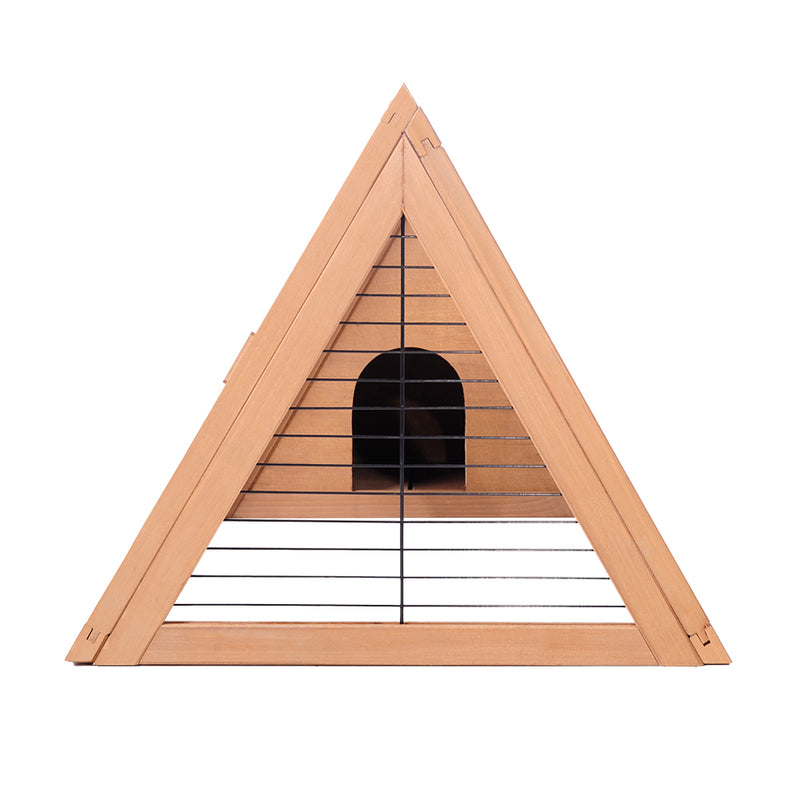 i.Pet Rabbit Hutch Chicken Coop 119cm x 51cm x 44cm Chicken Coop Large Run Wooden Cage Outdoor