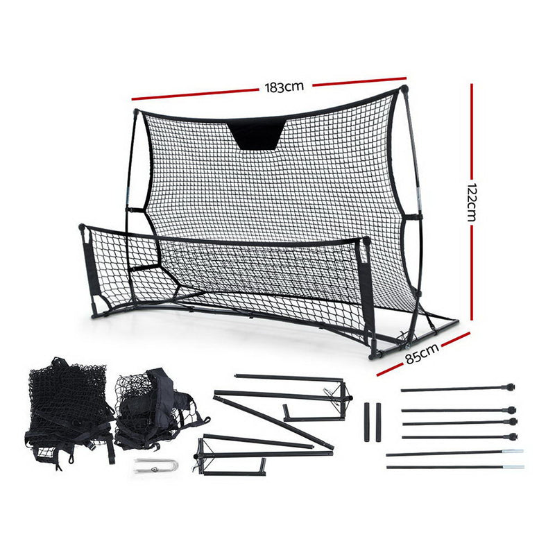 Everfit 1.8m Football Soccer Net Portable Goal Net Rebounder Sports Training