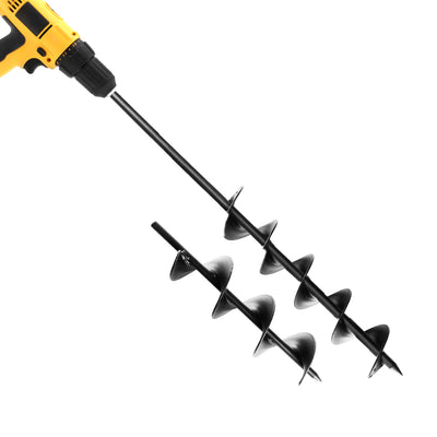 Giantz Power Garden Spiral Auger Hole Digger Earth Drill Bit ï_75x300 & 600mm