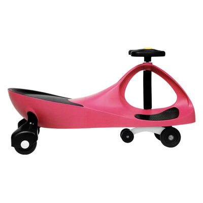 Rigo Kids Ride On Swing Car  - Pink