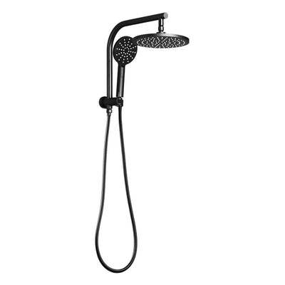 Cefito 9'' Rain Shower Head Set Handheld Round High Pressure Black