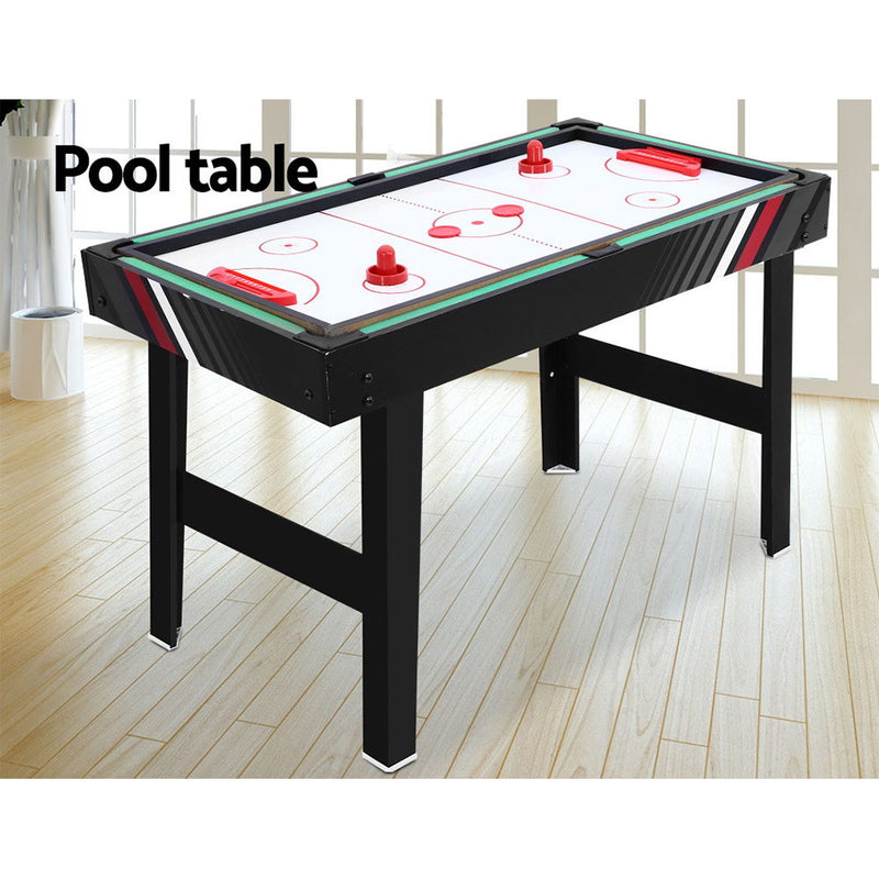 4-in-1 Games Table Soccer Foosball Pool Table Tennis Air Hockey Home Party Gift