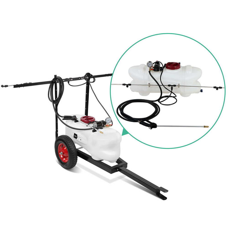 Giantz Weed Sprayer 100L Trailer 1.5M Boom Garden Spray