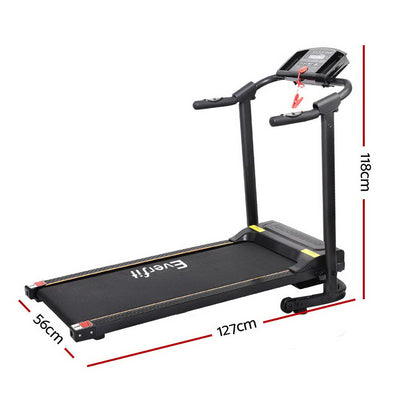 Everfit Treadmill Electric Home Gym Fitness Exercise Machine Foldable 370mm