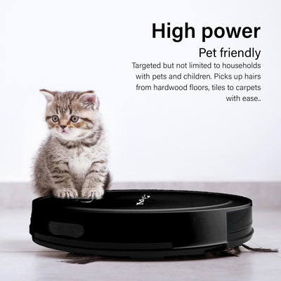 MyGenie Smart Robotic Vacuum Cleaner App Controlled Carpet Floors Auto Robot