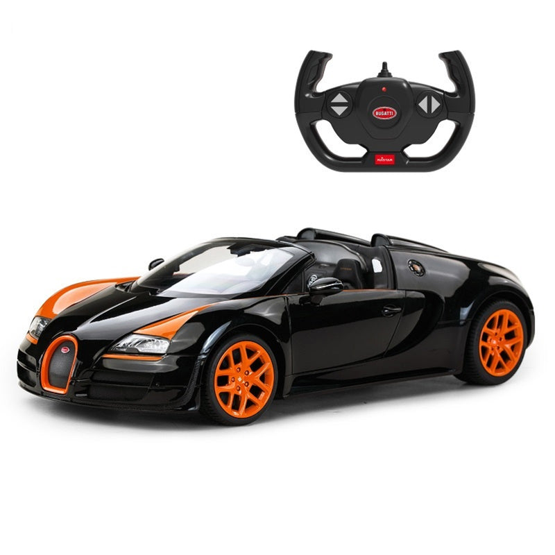 Remote Control Bugatti Grandsport Vitesse 1:14 Scale Black Brand New Sports Car