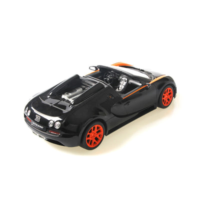 Remote Control Bugatti Grandsport Vitesse 1:14 Scale Black Brand New Sports Car