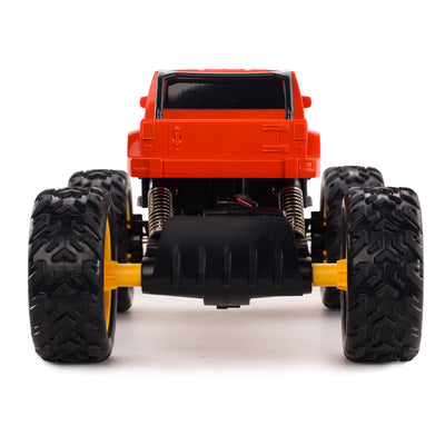 Remote Control Off Roader Rock Crawler 1:18 Scale Orange Brand New Radio Remote