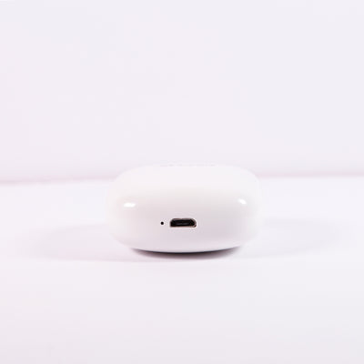 Fitsmart Headphones With Charging Case Wireless Portable White
