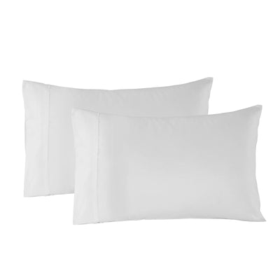 Royal Comfort Bamboo Blended Sheet & Pillowcases Set 1000TC Ultra Soft Bedding - King - White