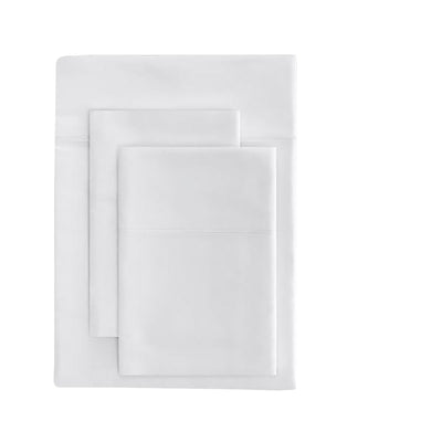 Balmain 1000 Thread Count Hotel Grade Bamboo Cotton Quilt Cover Pillowcases Set - King - White