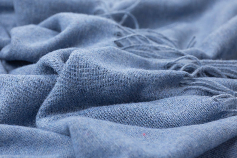 Paddington Throw - Fine Wool Blend - Blush