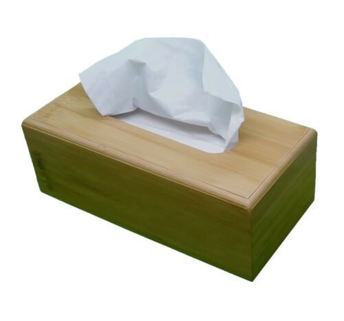 Bamboo Tissue Box Cover