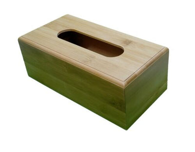 Bamboo Tissue Box Cover