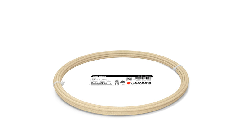 Wood feel PLA based filament EasyWood 2.85mm Birch 50 gram 3D Printer Filament
