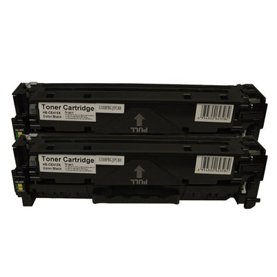 HP Compatible CF410A #410A Premium Generic Black Toner Cartridge x 2
