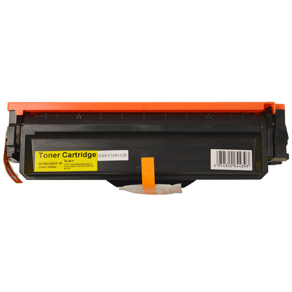 HP Compatible CF412X 410X Premium Generic Yellow Toner Cartridge [5 Star}