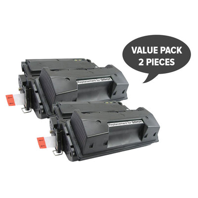 HP Compatible 2 x Q5942X HP 42X 45A Premium Generic Toner
