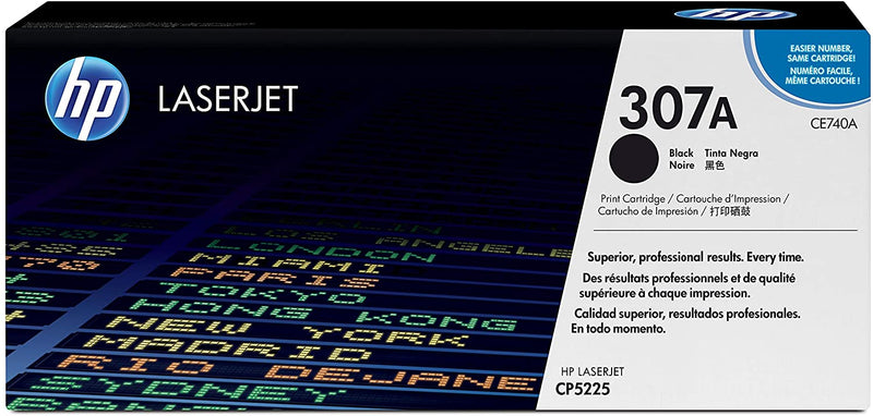 HP Compatible CE740A 307A Black Premium Generic Toner Cartridge