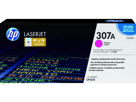 HP Compatible CE743A 307A Magenta Premium Generic Toner Cartridge
