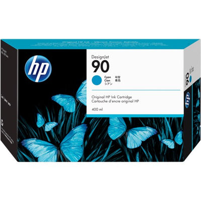 HP 90 CYAN INK CARTRIDGE C5061 400ML FOR DJ4000