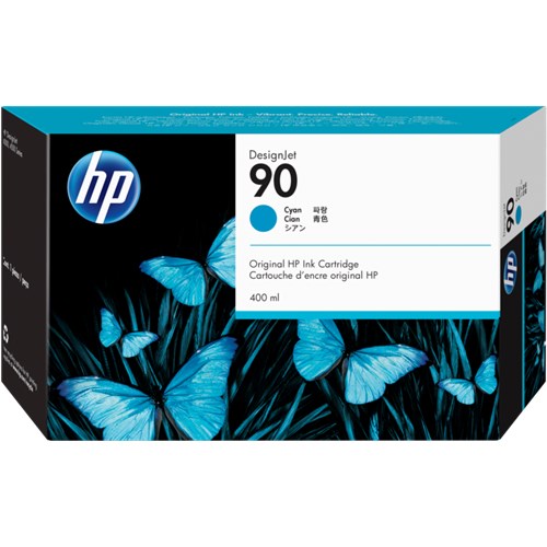 HP 90 CYAN INK CARTRIDGE C5061 400ML FOR DJ4000