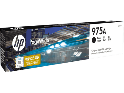 HP 975A BLACK ORIGINAL PW CARTRIDGE 3.5K