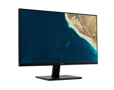 ACER V247 23.8'' inch Monitor - Full HD 1920 x 1080@75 Hz - Widescreen LCD IPS - Ports: VGA, 1 x HDMI, 1 x DisplayPort 1.2 - Black - Ratio 16:9
