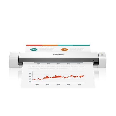 Brother DS-640 Mobile Scanner, 7.5 PPM, USB